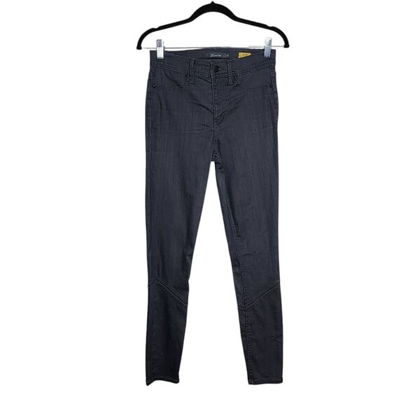 Level 99 Charcoal Gray Tanya High-Rise Skinny Jeans Size 27 Gray Jeggings - Picture 1 of 8
